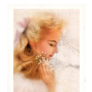 1955 Modess Vintage Ad, Advertising Art, Magazine Ad, 1950&#39;s Fashion, Advertisement, Great to Frame.