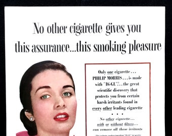 maybe just a cigarette more And few 500 cigarettes whats the worst that could happen? : r/whenthe 1954 Philip Morris Cigarette Ad,