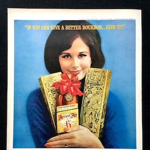 Пару постеров старой рекламы алкоголя. Бурбон Ancient Age (США) Здравствуйте, уважаемые, Приятного, времени, суток