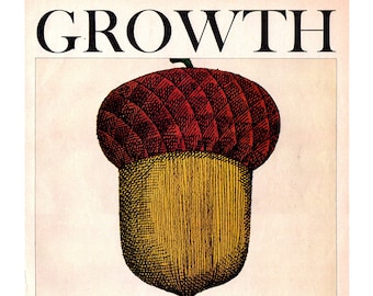 1960s GTE "Growth" Magazine Ad, Vintage Advertising Art