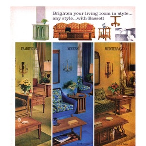 1960s furniture sale for sale