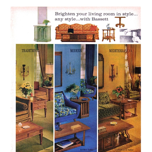 Bassett Furniture Etsy