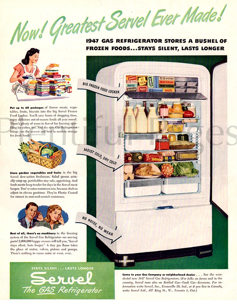Servel fridge deals
