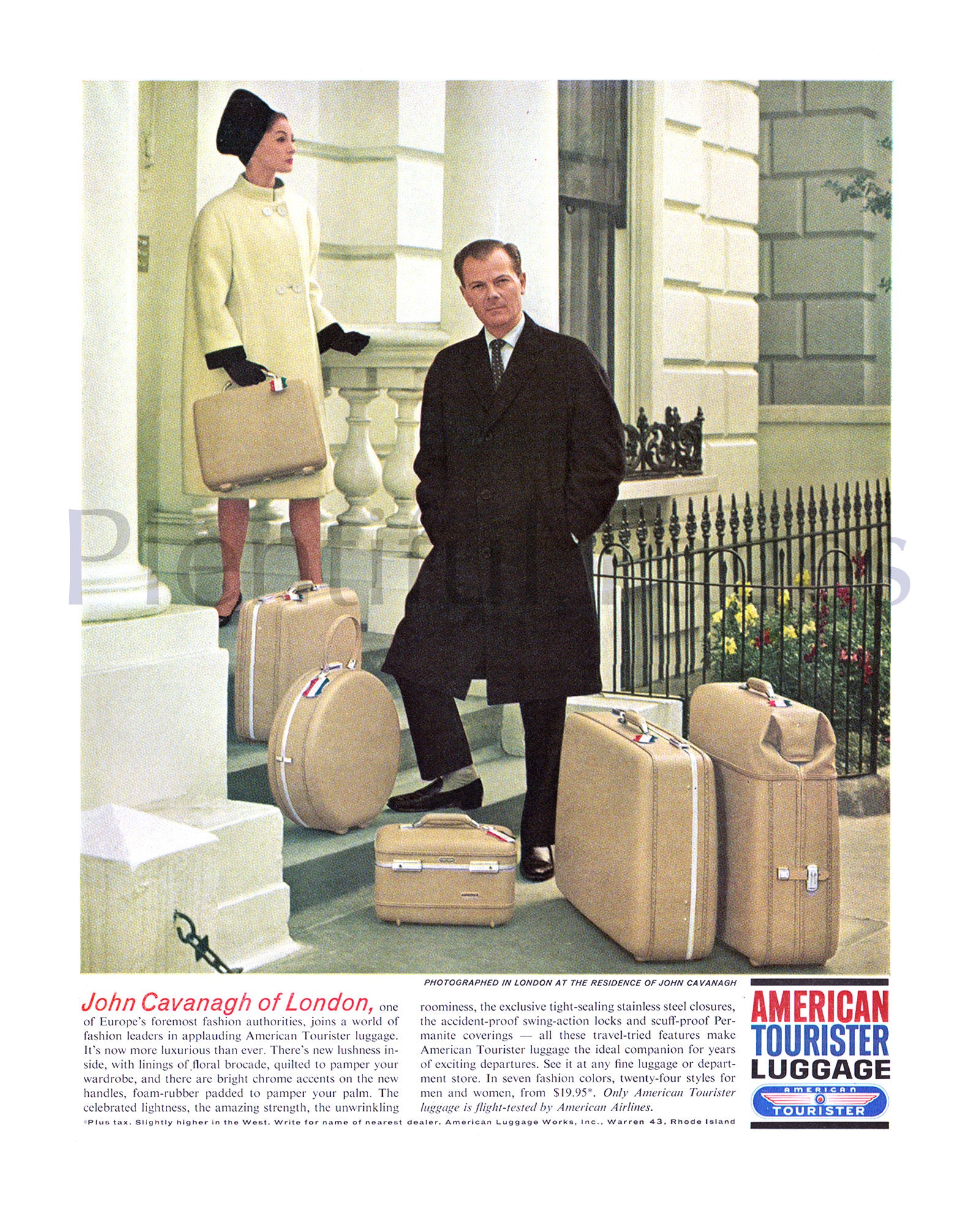 1960 american tourister luggage