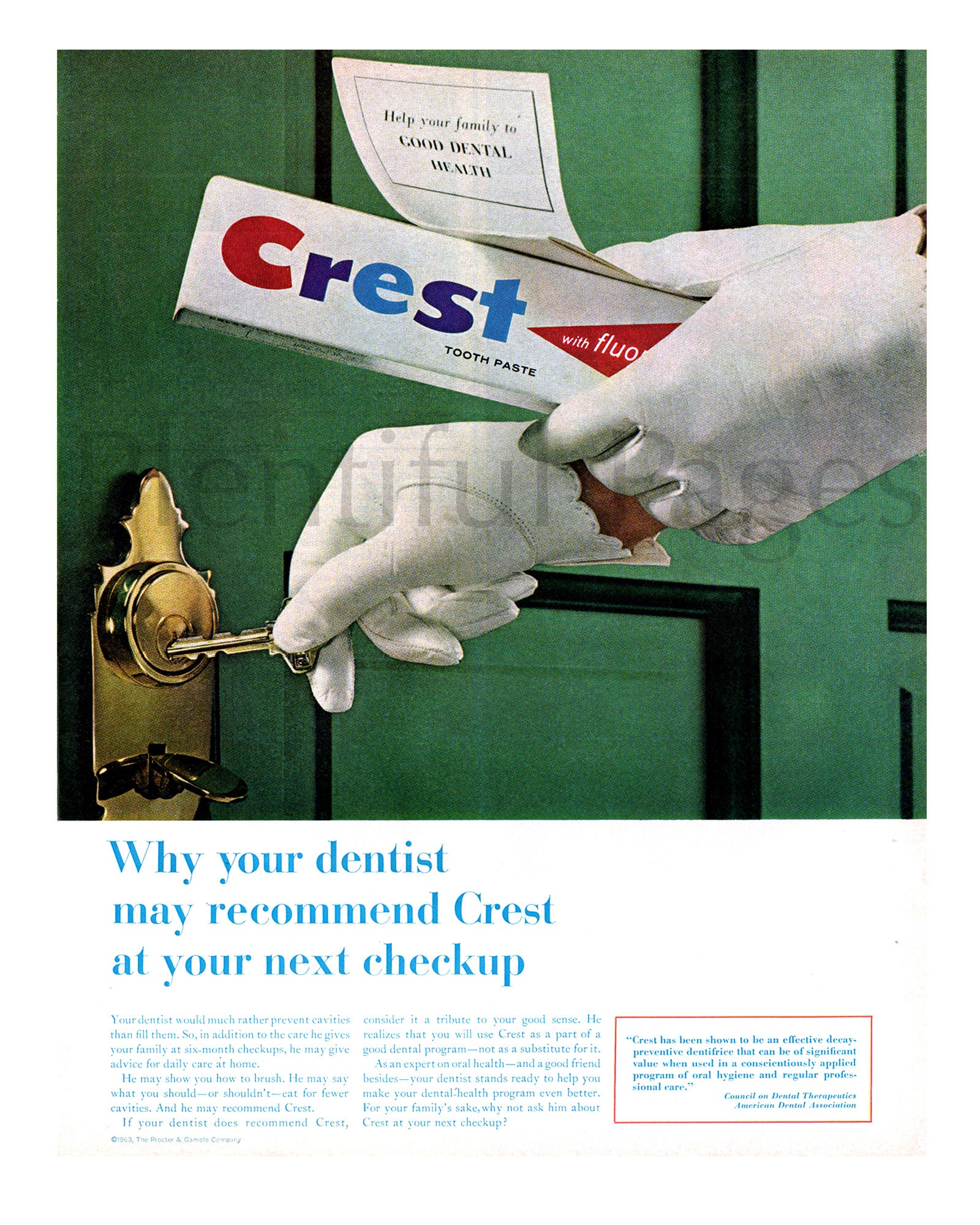 Crest Toothpaste Commercial