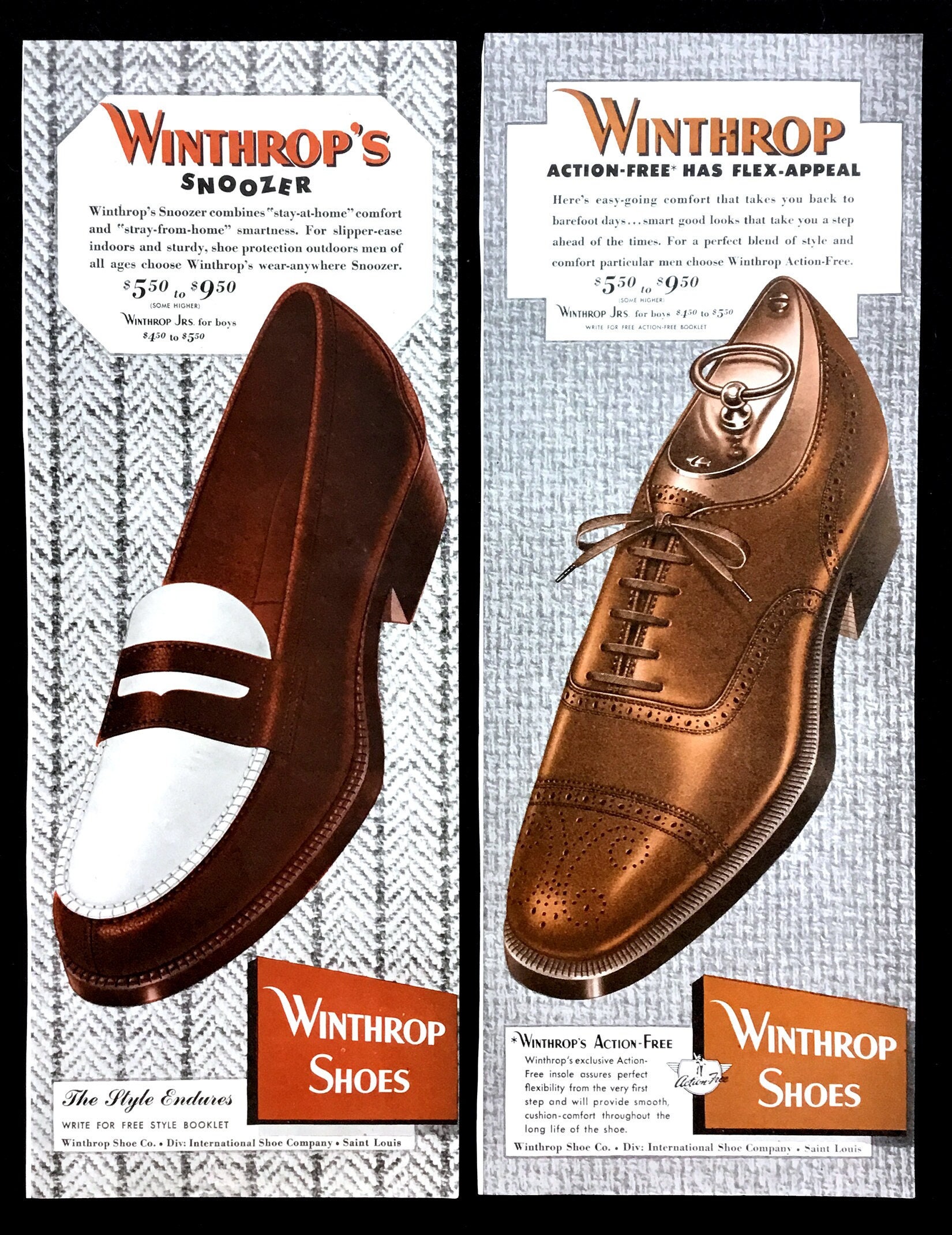 Vintage Winthrop Moccasin Penny Loafer | Handsewn | Tomahawk | Men’s 11.5 A Winthrop Mens Shoe - Etsy main image 4