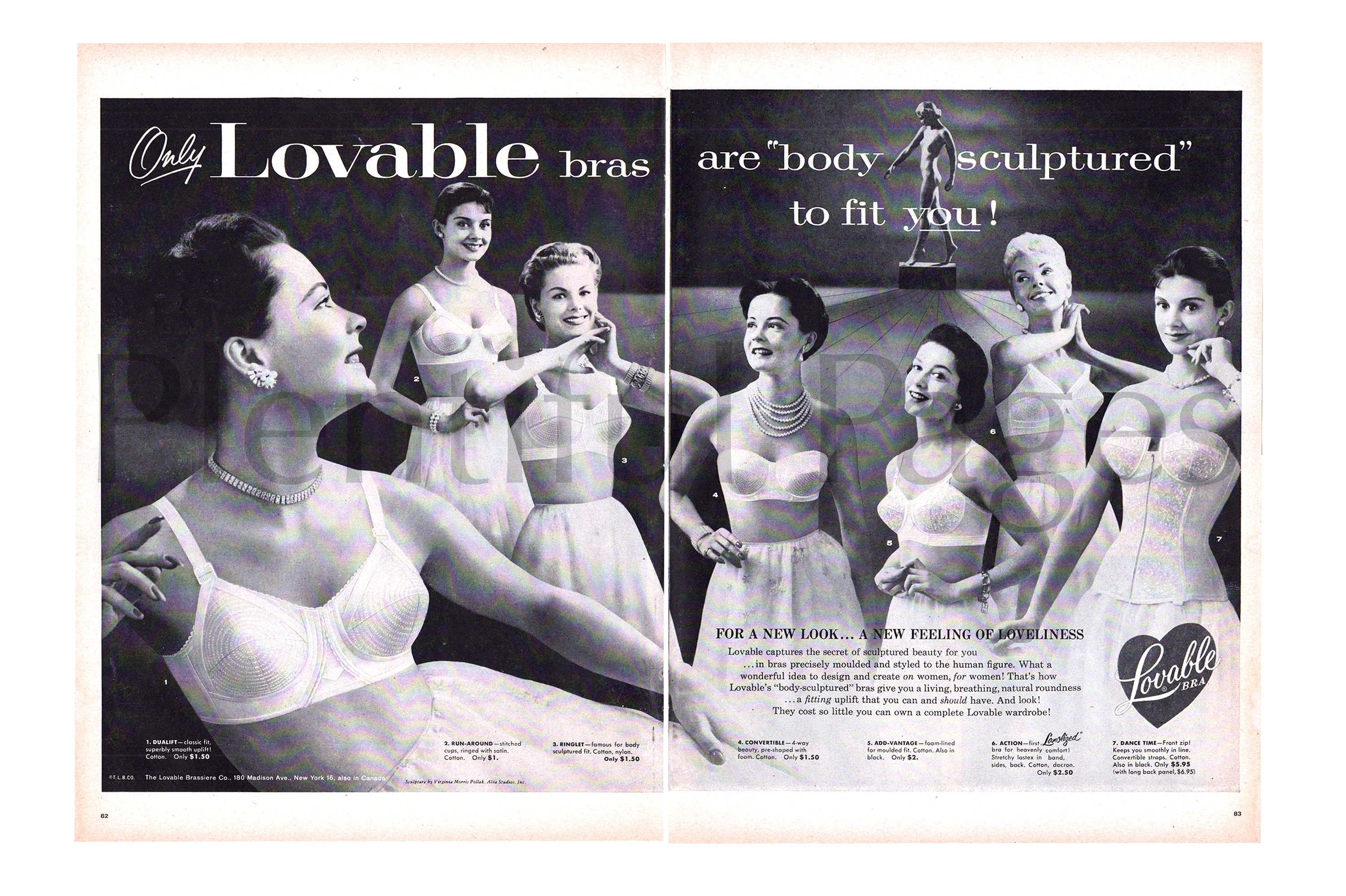 Life Bra by Formfit 1940's Ad  Vintage advertisements, Vintage