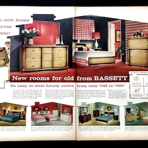 BASSETT FURNITURE バセットファニチャー社 2段チェスト 猫脚 Bassett