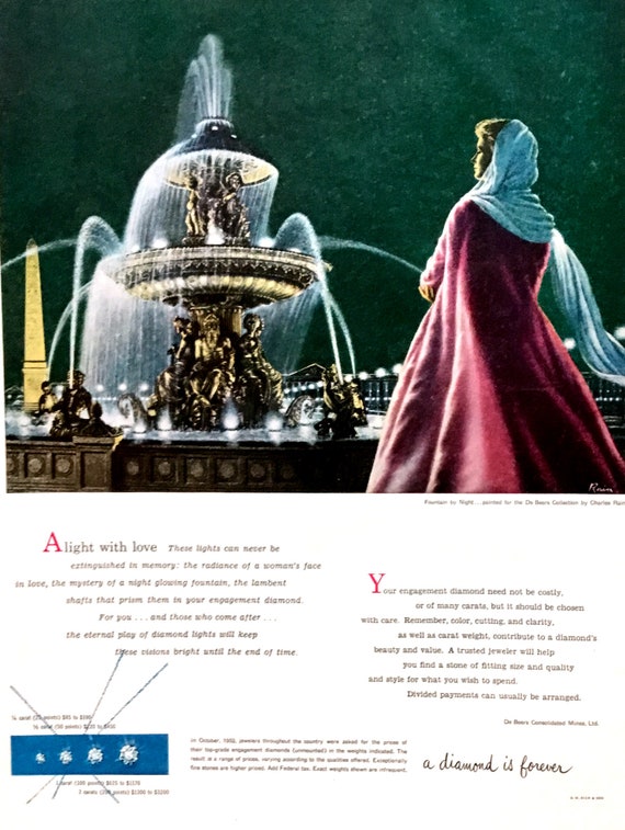 Diamonds De Beers Right Hand Ring Campaign Diamonds: Are The