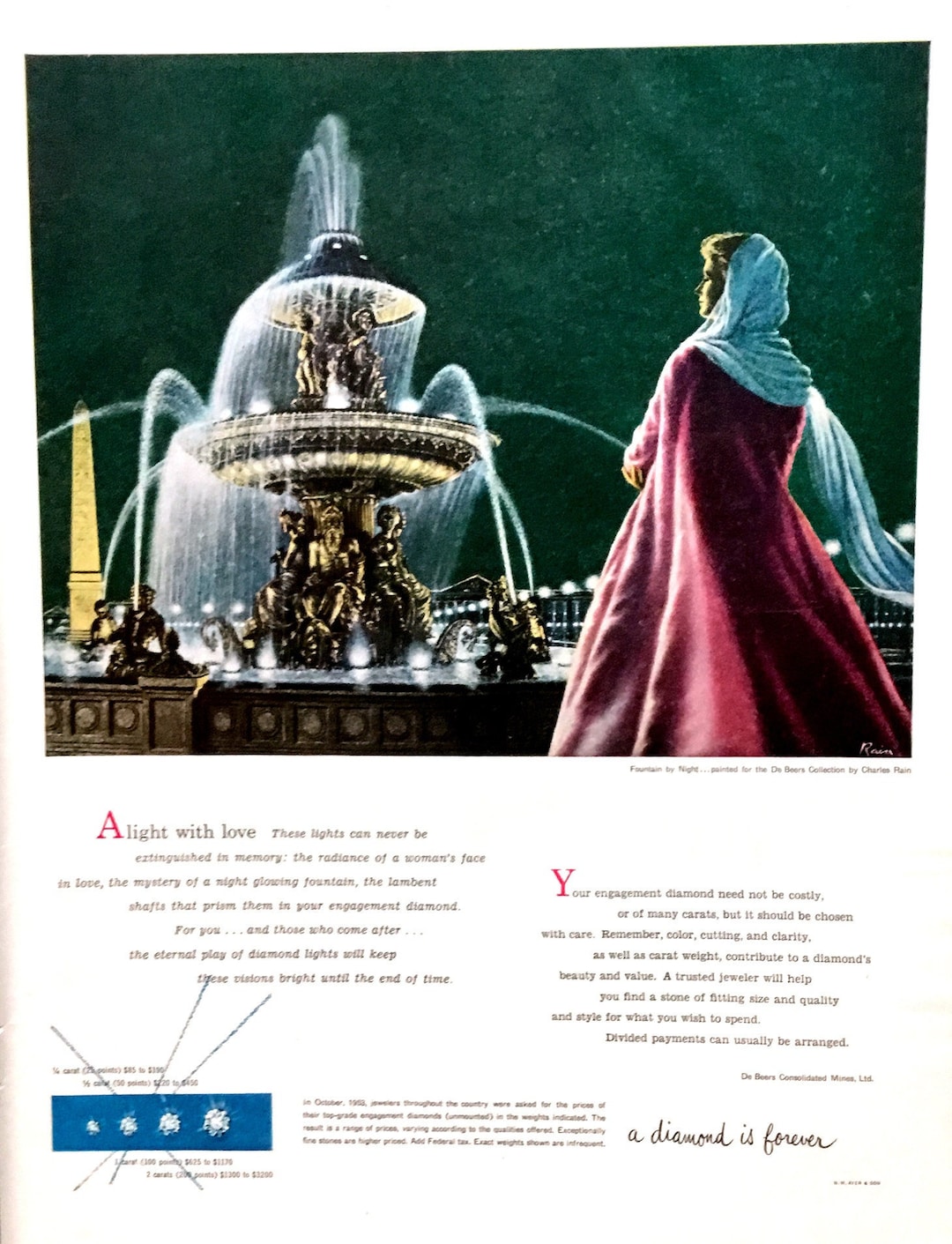 1950's De Beers 