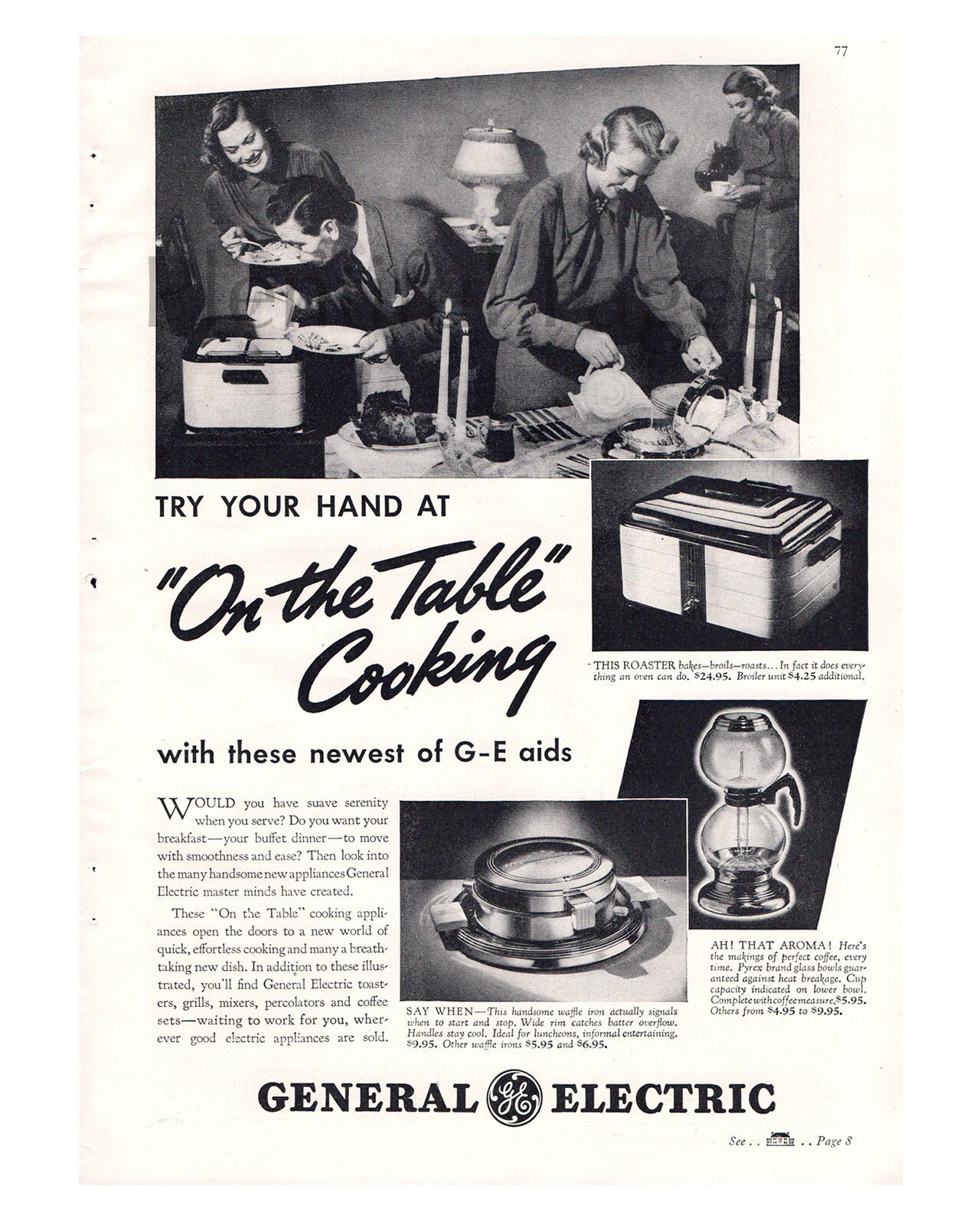 general electric waffle iron