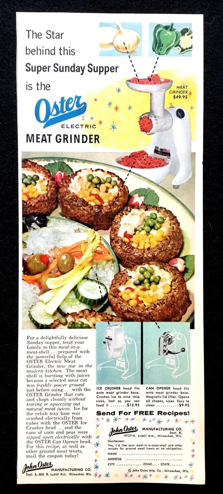 1950's Meat Grinder - Etsy 1950's Meat Grinder - Etsy