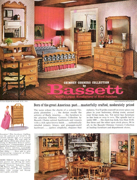 Vintage on sale bassett furniture