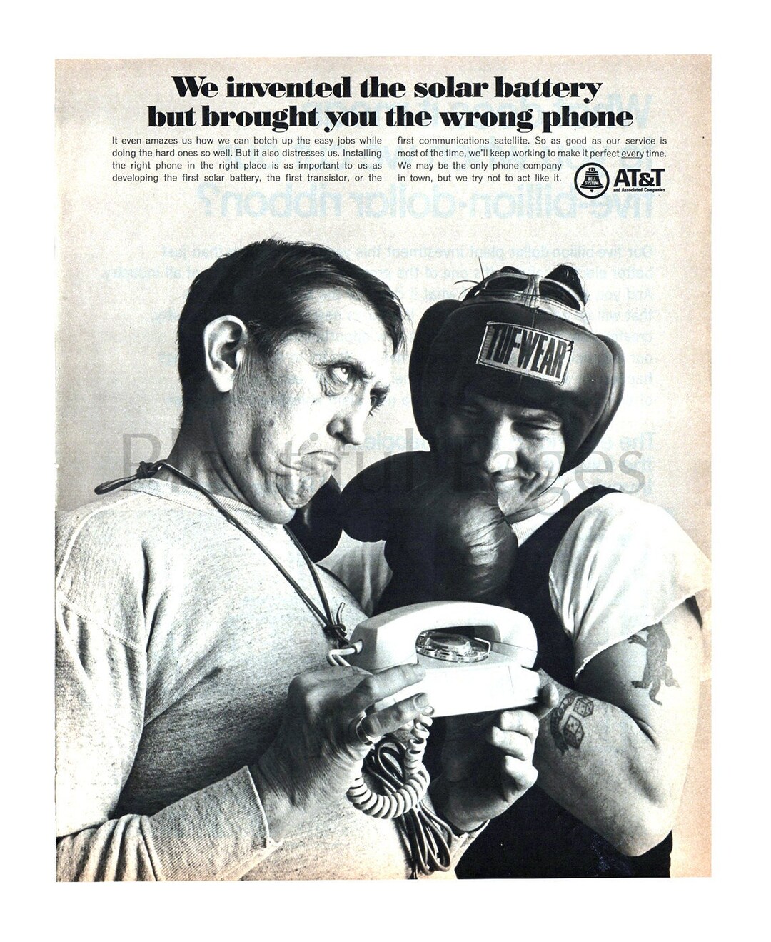 1967 AT&T Princess Phone Ad, Boxer, Saturday Evening Post - Etsy