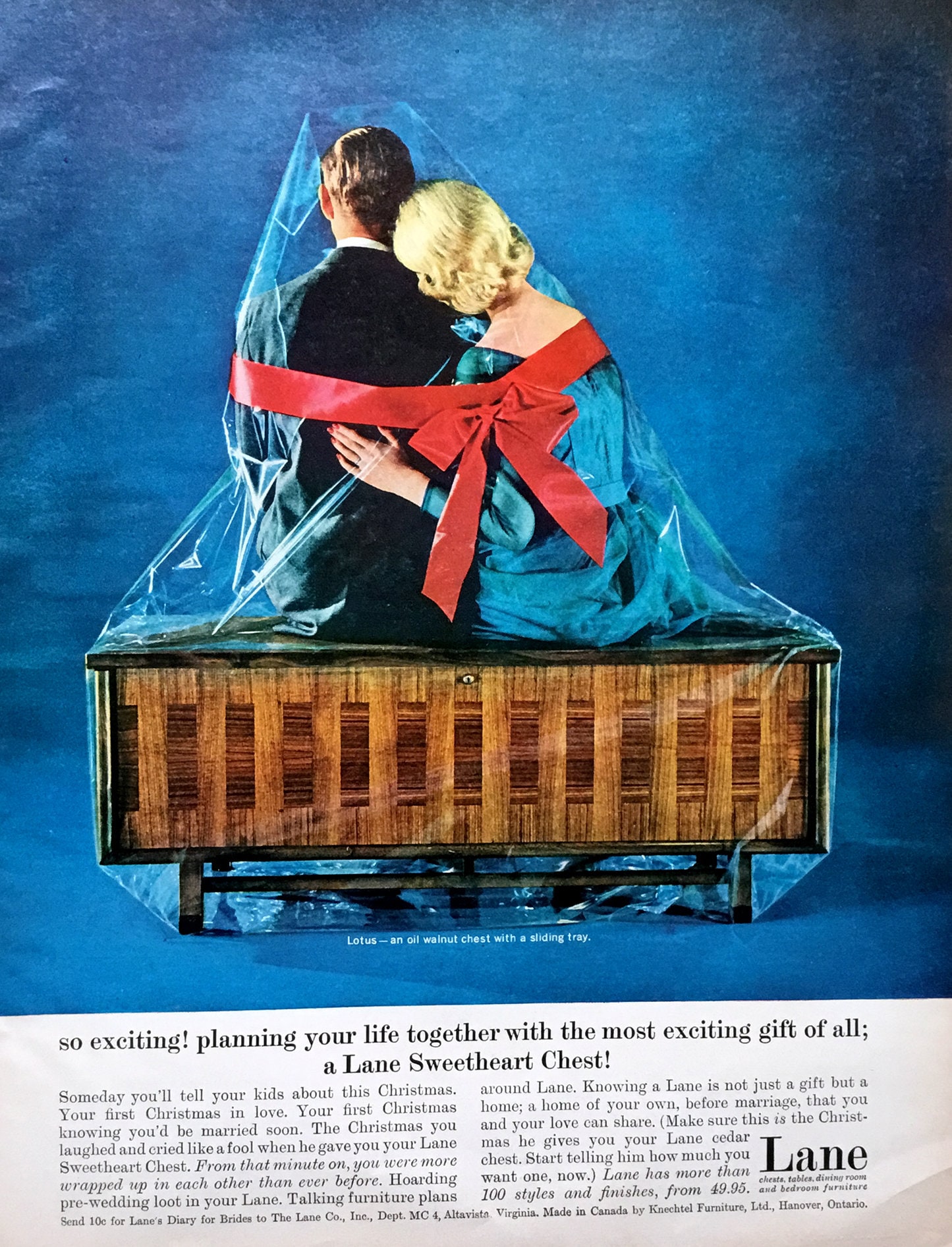 1960s Lane Furniture Ad, Vintage Home Decor Print - Etsy