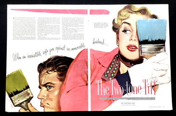「Lifestyle Illustration of the 50s」 LIFESTYLE ILLUSTRATION OF THE 1950S by Carlton Books: Very
