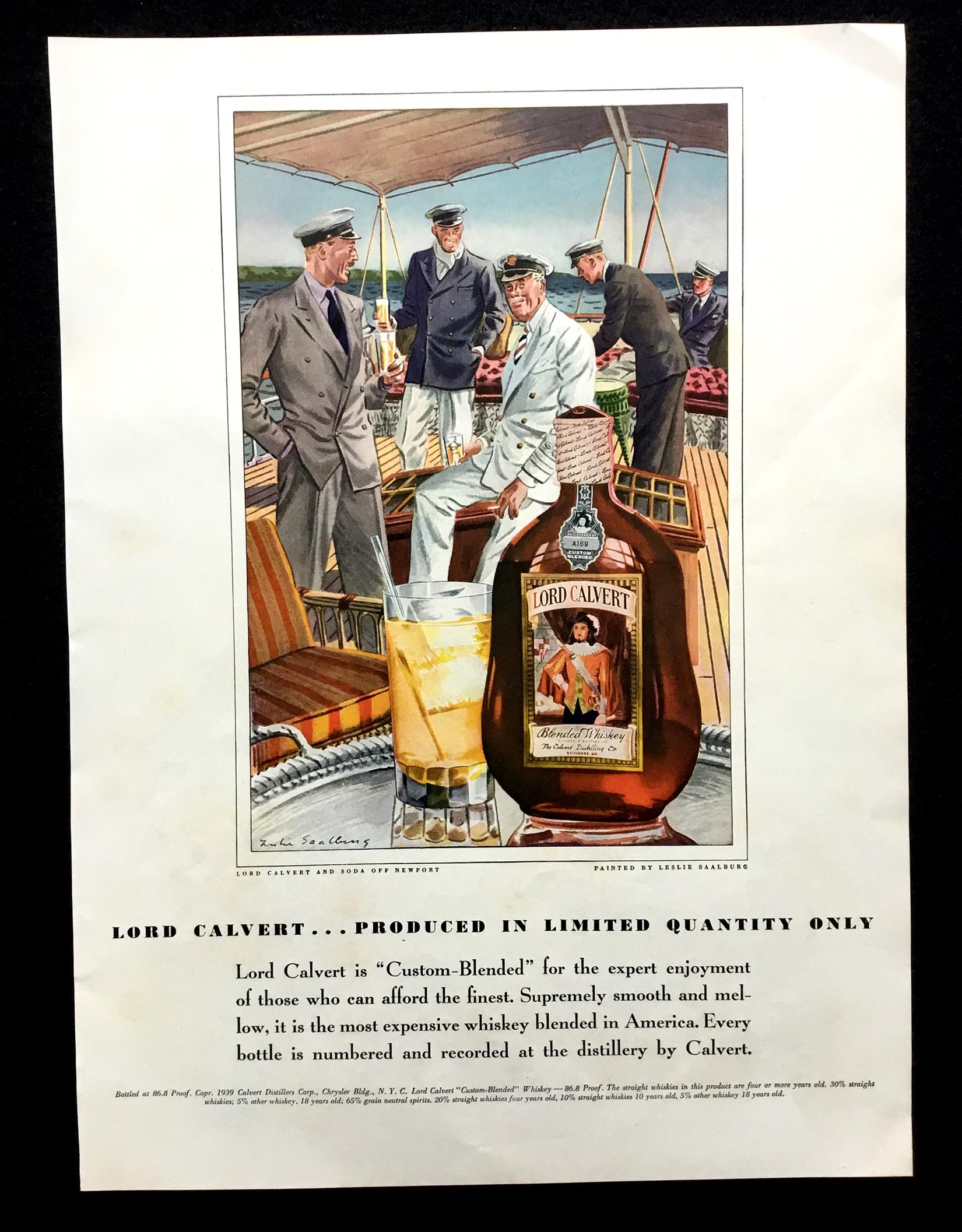 Lord Calvert Whisky - Etsy