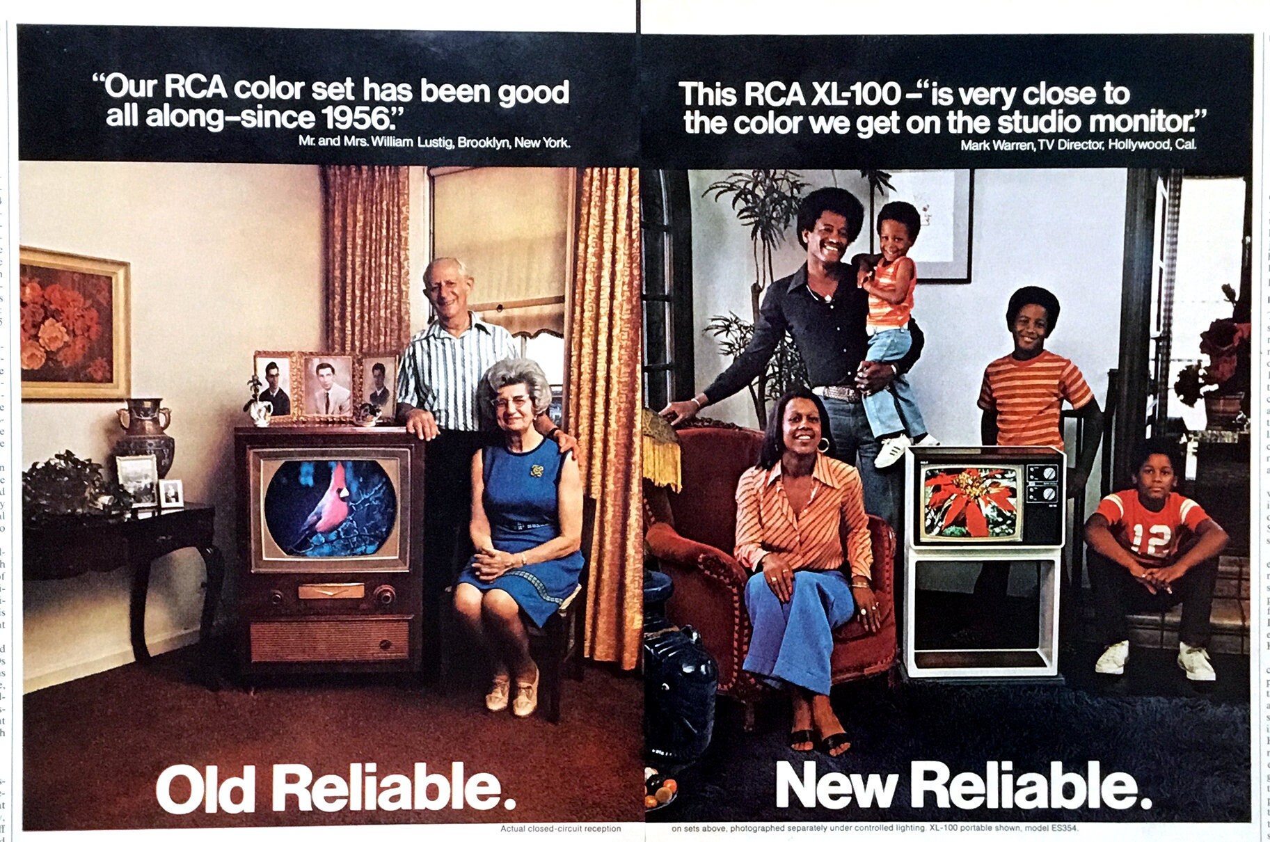 1973 RCA Television Vintage Ad Advertising Art Magazine Ad Etsy