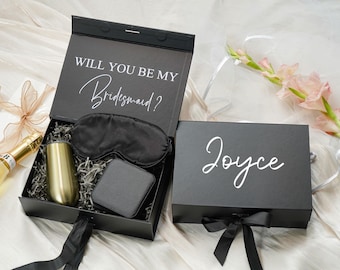 Custom Bridesmaid Proposal Box,Bridesmaid Gift Box,Bridal Party Gift Boxes,Empty Box,Wedding Gift Box,Bridal Shower Box,Maid of Honor Gift