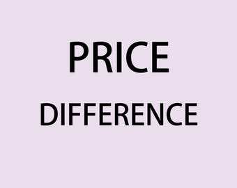 Price Difference - Contact Seller Before Purchase
