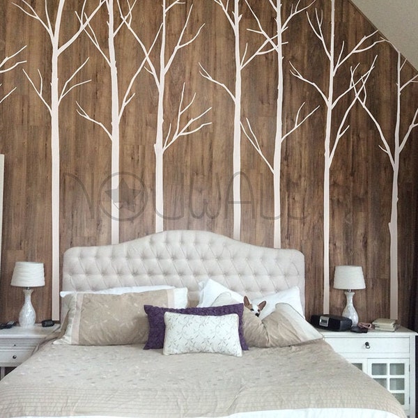 Wall Decal Winter Tree Wall Decal living room bedroom Wall decals Wall Sticker art wall design