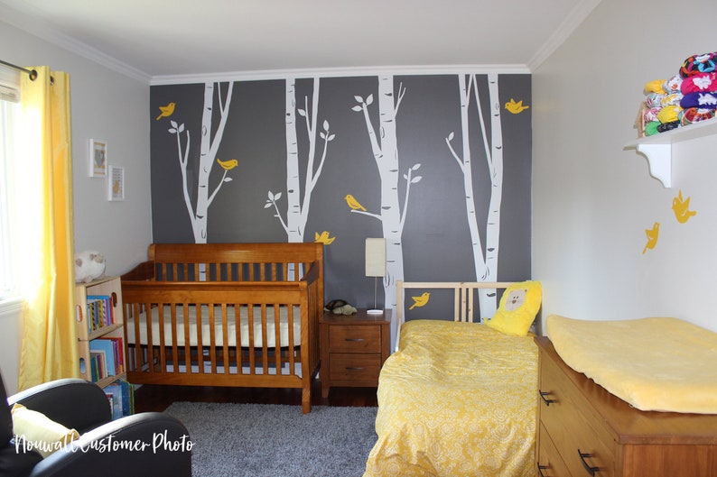 Wall Decal Sticker Wall Art Birch Tree Wall Decal wall decor image 9