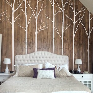 Winter Trees Wall Decal Wall Sticker wall decor home decor image 8