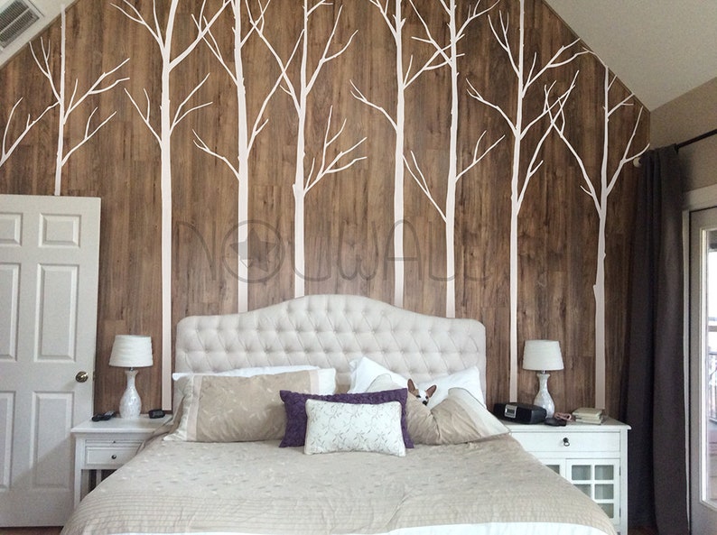 Winter Trees Wall Decal Wall Sticker wall decor home decor image 8