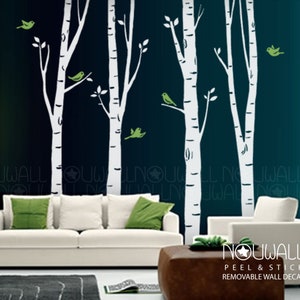 Wall Decal Sticker Wall Art Birch Tree Wall Decal wall decor image 10