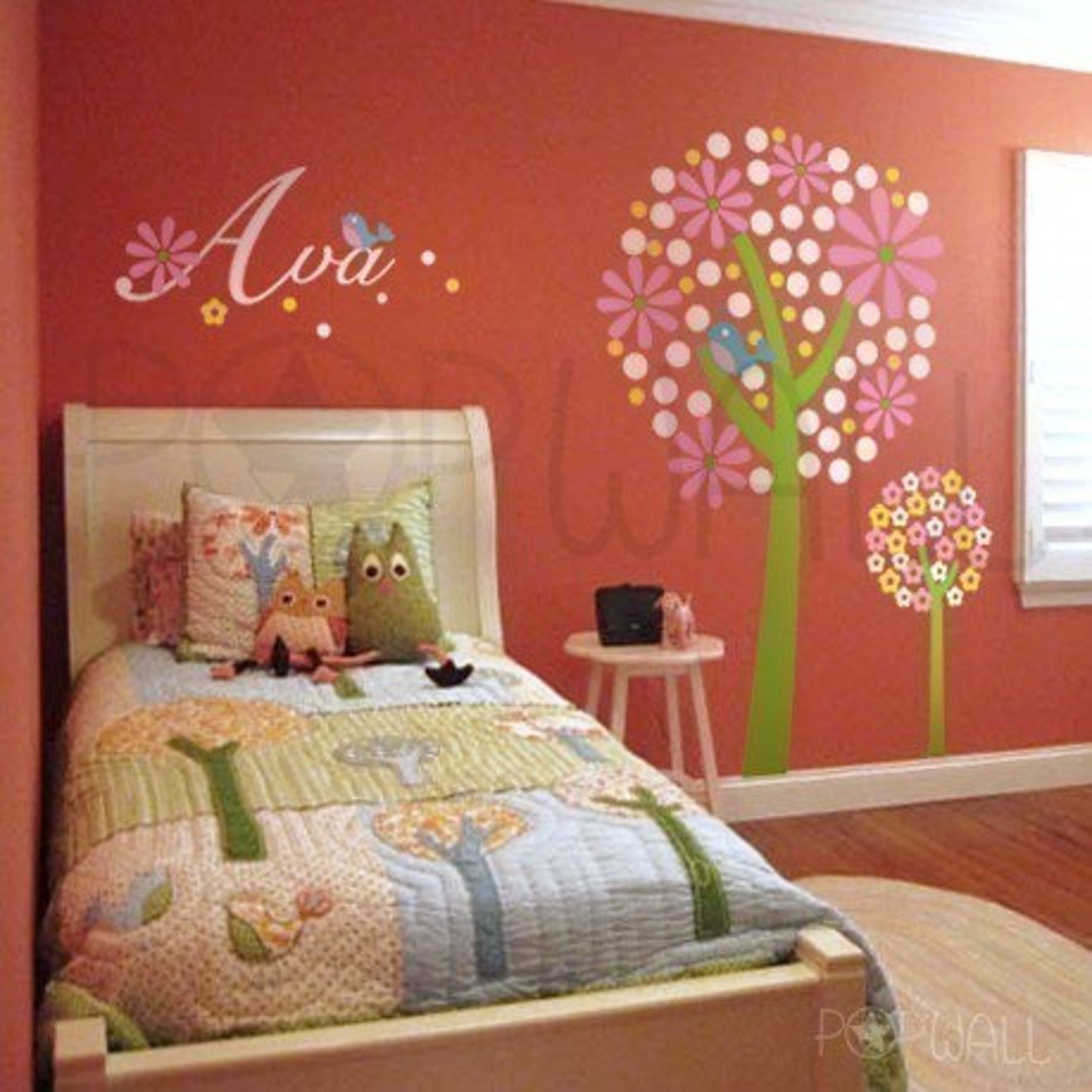 Children Wall Decal Wall Sticker Nursery Circle Dots Decal Art Etsy