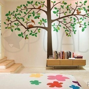 Children Wall Decal Wall Sticker Art Giant Tree Wall Decal image 3