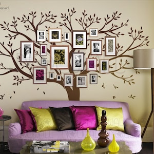 Photo Frame Wall decal Family Tree Wall decals Wall Stickers Wall Décor Wall Decals & Murals image 2