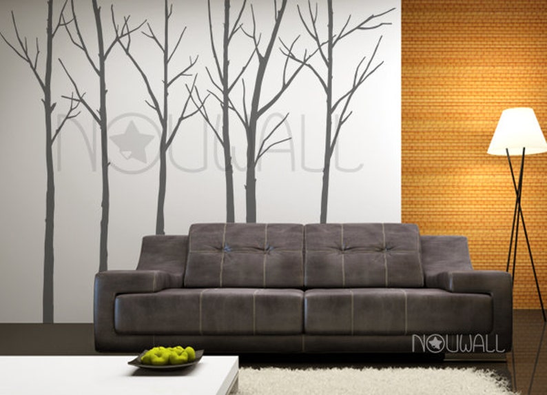 Winter Trees Wall Decal Wall Sticker wall decor home decor image 6