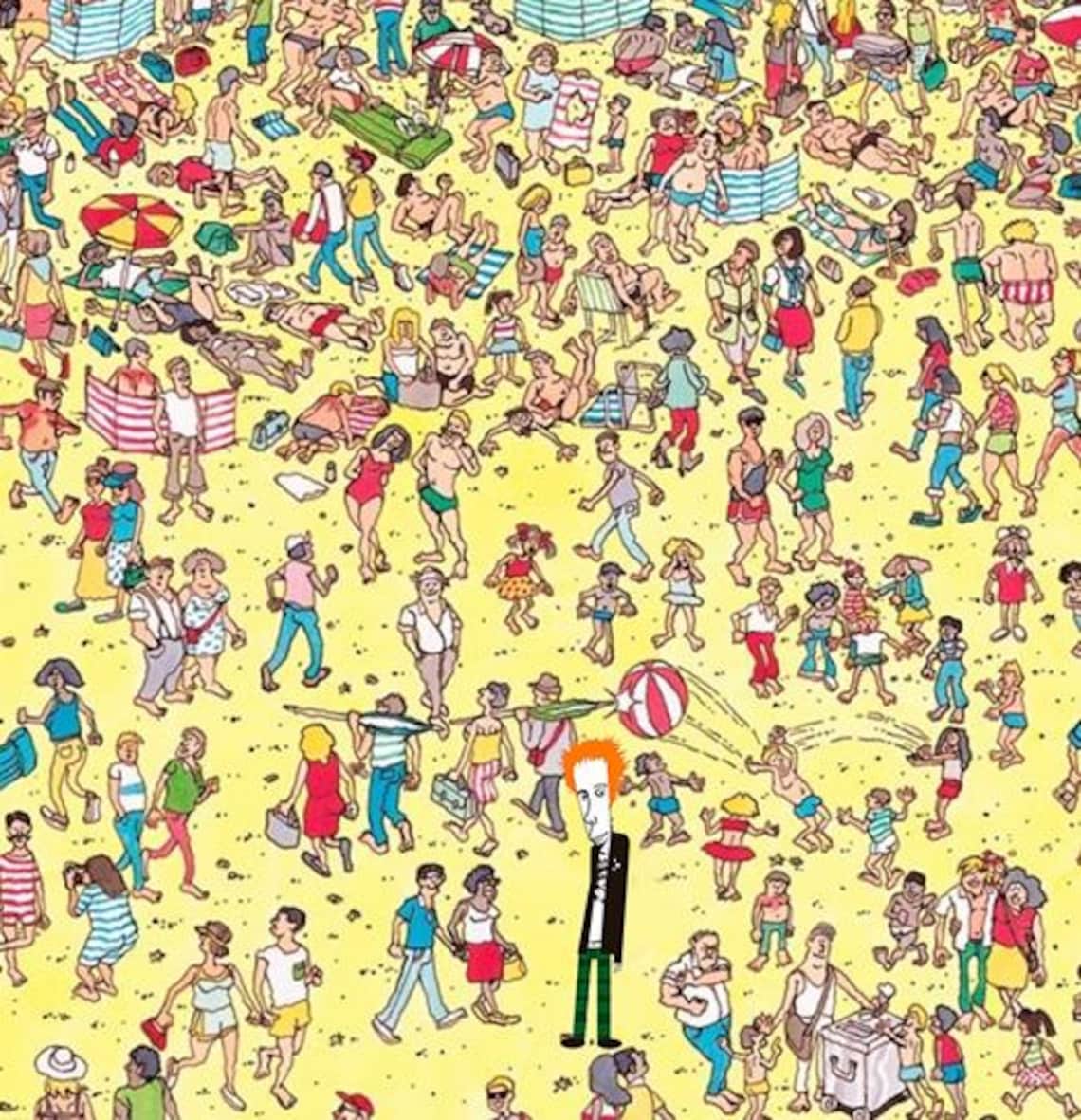 Where's Johnny Rotten? - Etsy