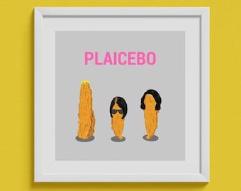 Brian Molko, PLACEBO Photo Print, Signed by Photographer, Original