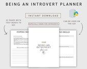 2025 iPad & Android Planner, GoodNotes Planner,Introvert Journal, Daily, Weekly, Monthly Journal, iPad Planner
