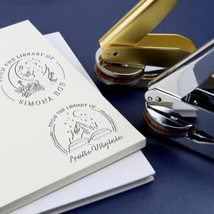 Timbro per libri personalizzato, timbro personalizzato dalla biblioteca del libro, timbro per libri personalizzato, regalo per amanti dei libri, timbro per biblioteca, regalo di laurea