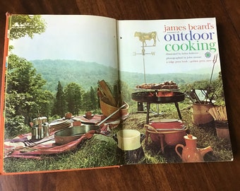 Vintage Beard Cookbook / 1960 Hardback / Treasury of Outdoor Cooking