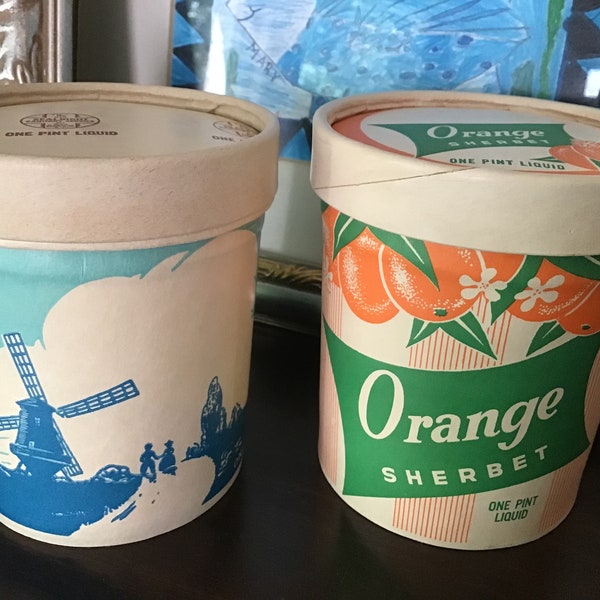 Ice Cream Containers Etsy