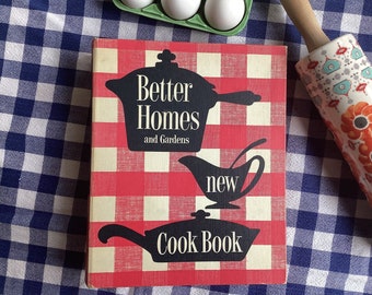 New Cook Book / Better Homes and Gardens / 5-ring Binder / 1953 First Edition 8th Printing