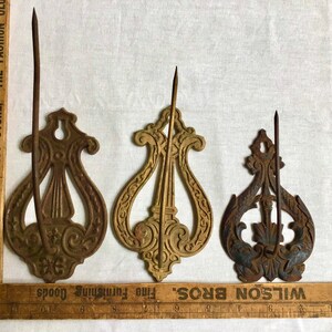 Vintage Hanging Receipt Spike / Vintage General Store / Victorian Office