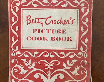 Betty Crocker’s Picture Cook Book / 1950 First Edition, Fifth Printing / Hardback / Good, Useable Condition