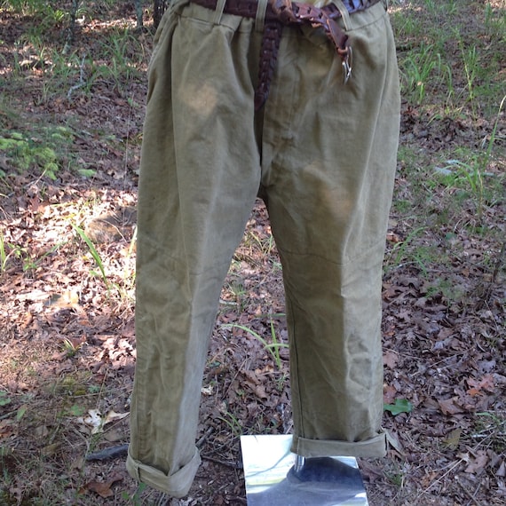 Vintage Duxbak Brand Canvas Hunting Pants