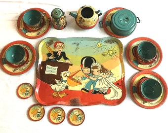 Ohio Art Tea Set | Etsy