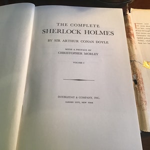 The Complete Sherlock Holmes / Vol. I and II / Hardback with DJ image 7