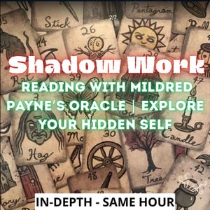 Leitura de Tarô com Trabalho de Sombra, Leitura de Tarô no Mesmo Horário, Descubra Verdades Ocultas, Cura Interior, Autodescoberta, Reflexão Profunda, Mesma Hora
