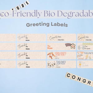 Autocollant cadeau, félicitations, merci, félicitations, étiquettes, autocollants cadeaux, étiquettes, étiquettes cadeaux, étiquette cadeau, autocollants, cartes, respectueux de l'environnement