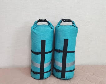 Bolsa impermeable para horquilla Bikepacking de 4,5 l (nailon compatible con portabultos)