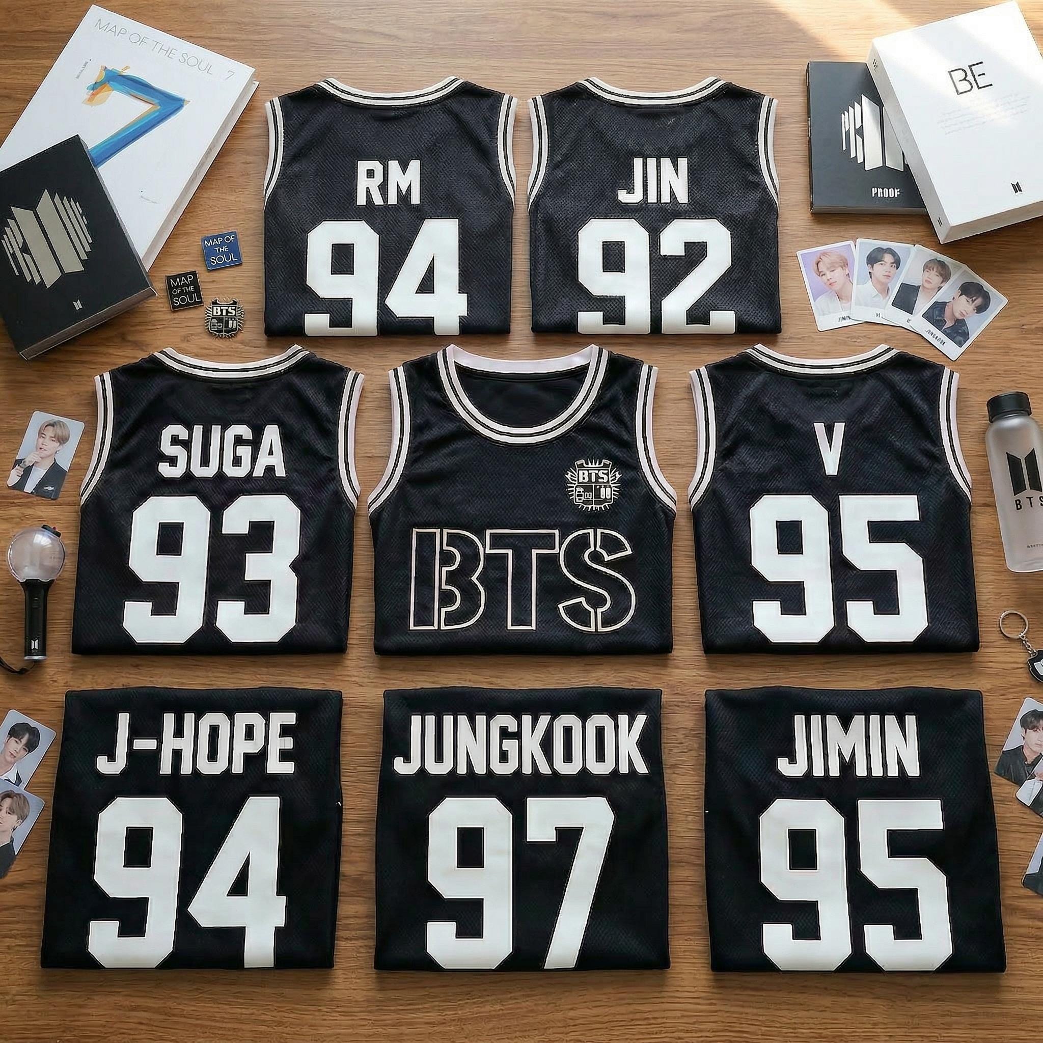 Jin Bts Jersey - Etsy