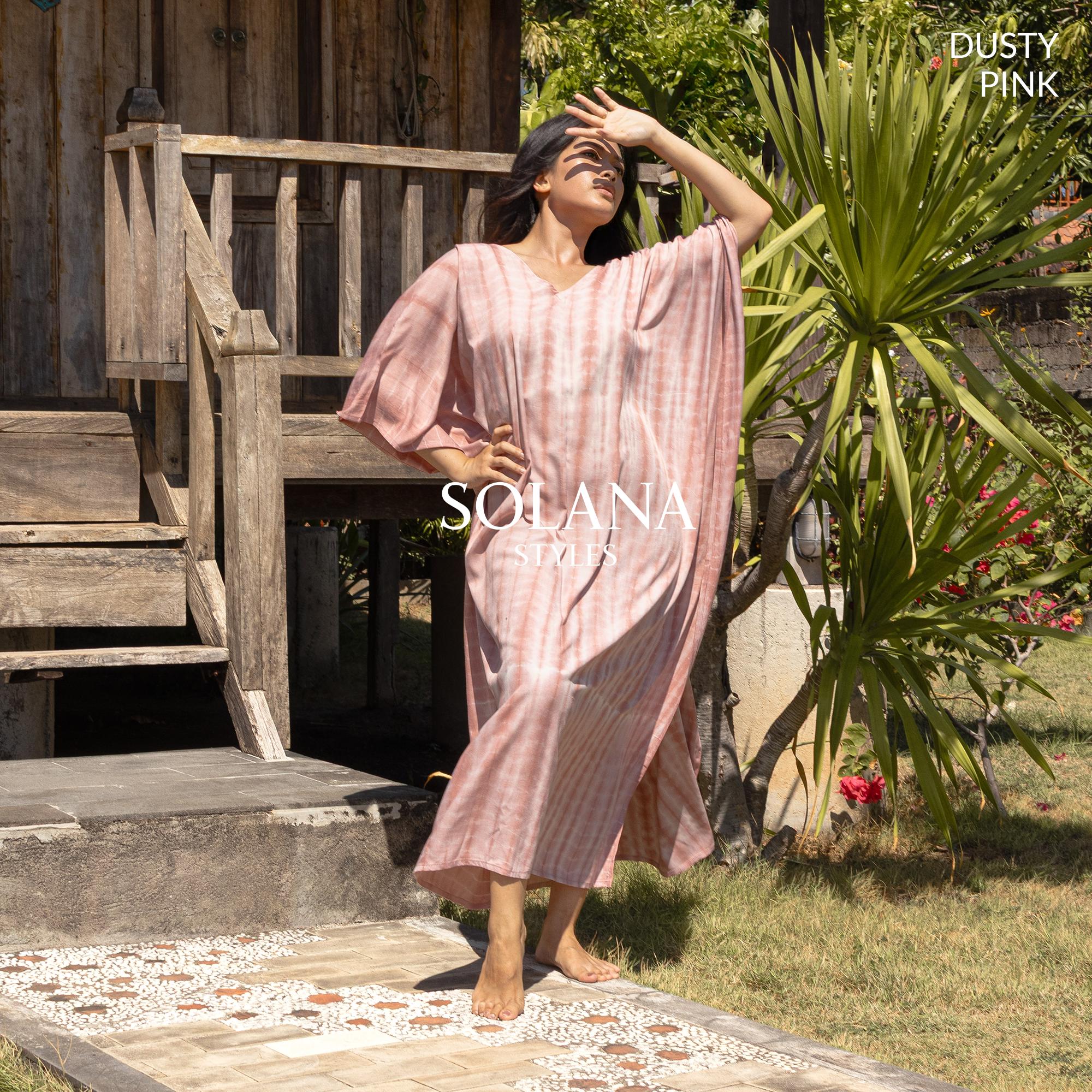 fall caftan dress Luna Hand-Crocheted Caftan Dress